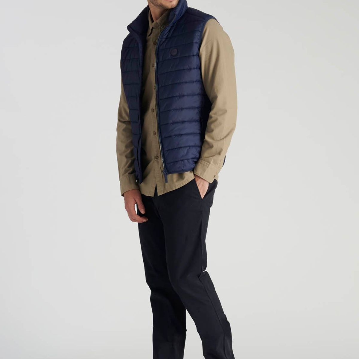 NEW MAN - Vest Pontivy Heritage Azul Newman