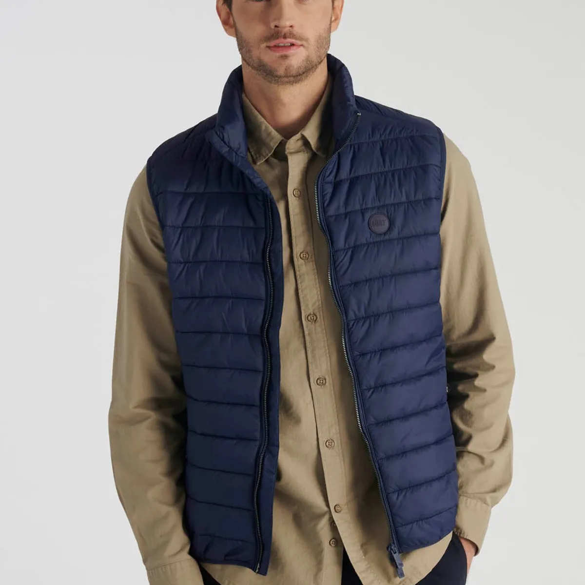 NEW MAN - Vest Pontivy Heritage Azul Newman