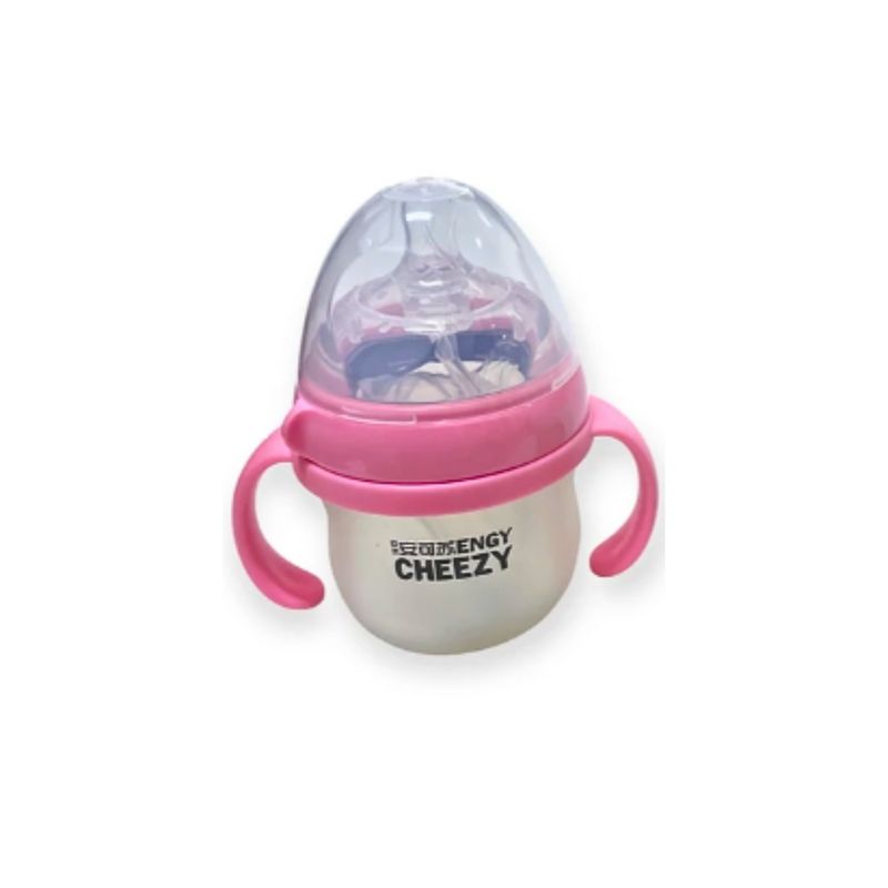 GENERICO - Mamadera De Silicona Para Bebes 120ml Anti-golpes