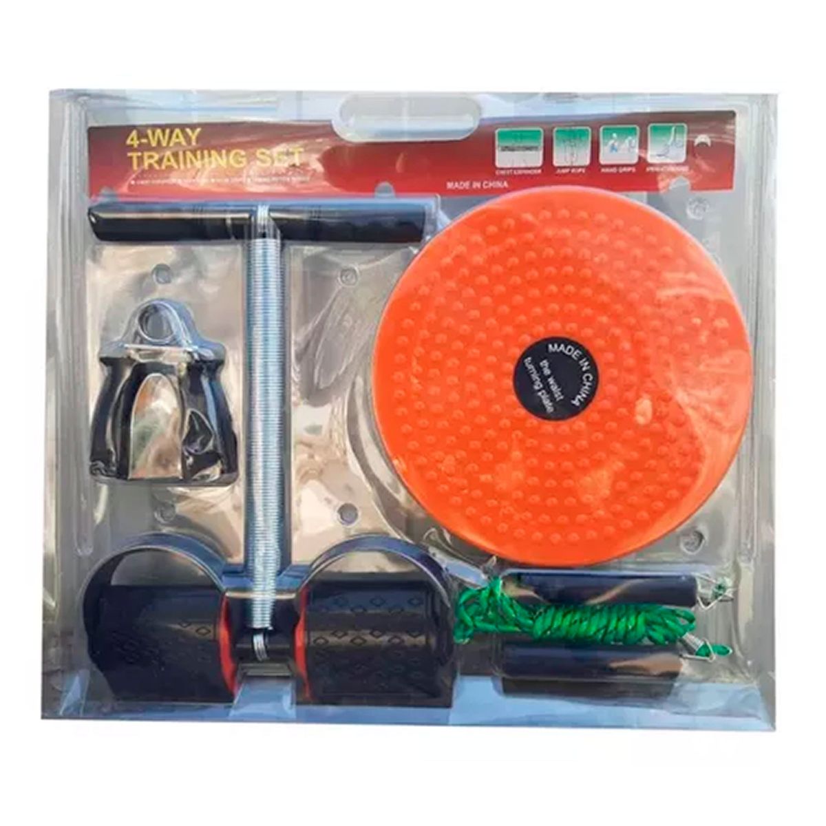 ESHOPANGIE - Kit De Entrenamiento Kit Ejercicio Fitness 4 En 1