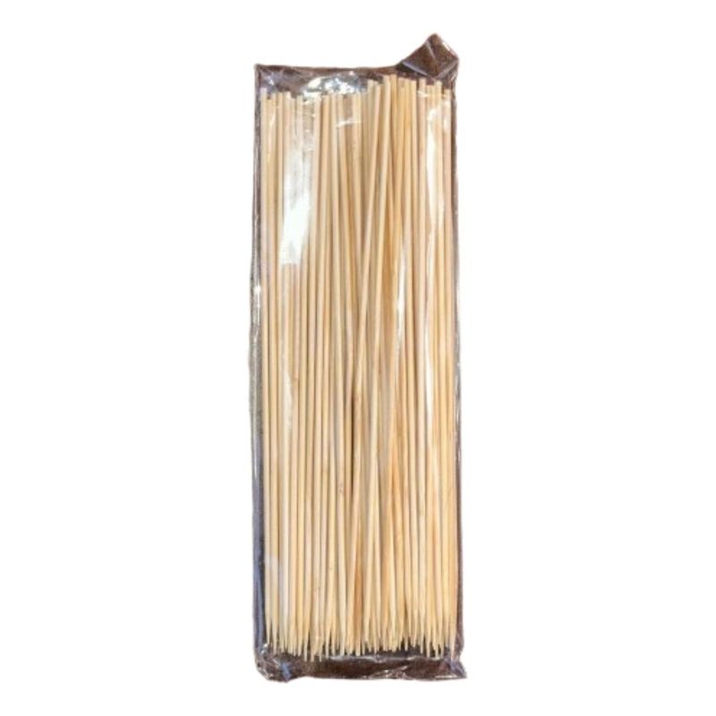 GENERICO - Palitos de Brocheta 30 cm 100 Unidades