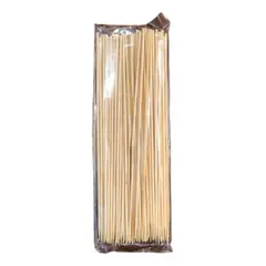GENERICO - Palitos de Brocheta 30 cm 100 Unidades