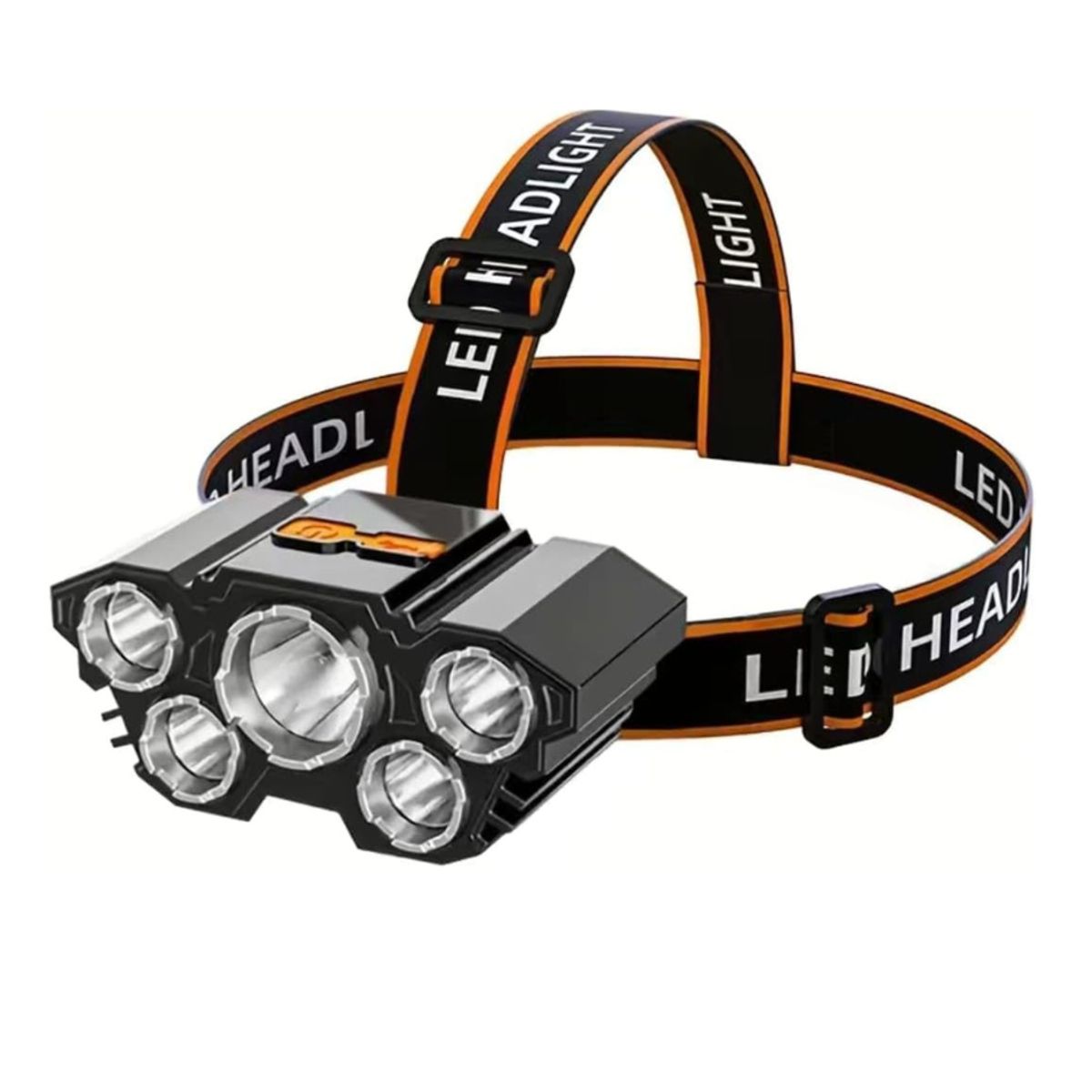 GENERICO - Linterna De Cabeza Led Recargable Portátil Impermeable