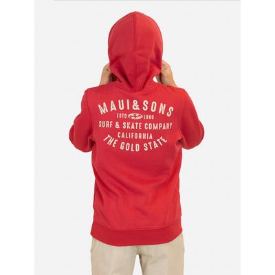 Imagen 2 del producto Poleron Canguro Beach Rojo Infantil