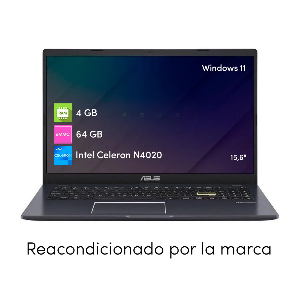 ASUS - Notebook Asus Celeron 4GB 64GB Win11 15.6