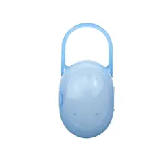GENERICO - Estuche Cajita Porta Chupete Bebés Azul
