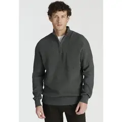 NEW MAN - Sweater Murcia Heritage Gris Newman