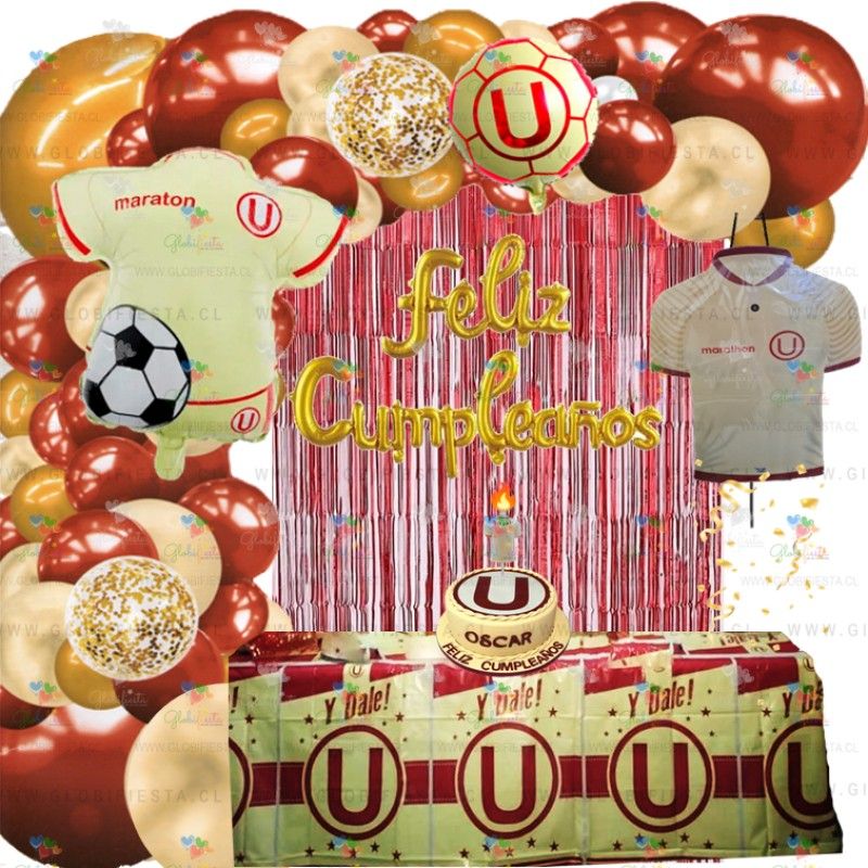 GENERICO - Pack Decoración Futbol Universitario