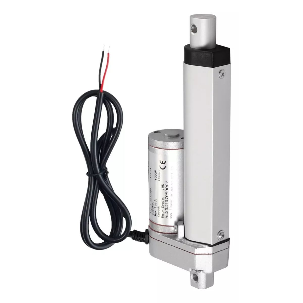 GENERICO - Actuador Lineal Dc 12v 1000n Stroke 150-500 Mm Elevador Eléctrico