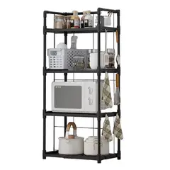GENERICO - Estante Organizador De Cocina Sala Multifuncional Color Negro