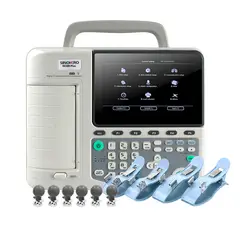 SINOHERO - Electrocardiógrafo 3 Canales ECG SE509 Plus Conectividad WiFi