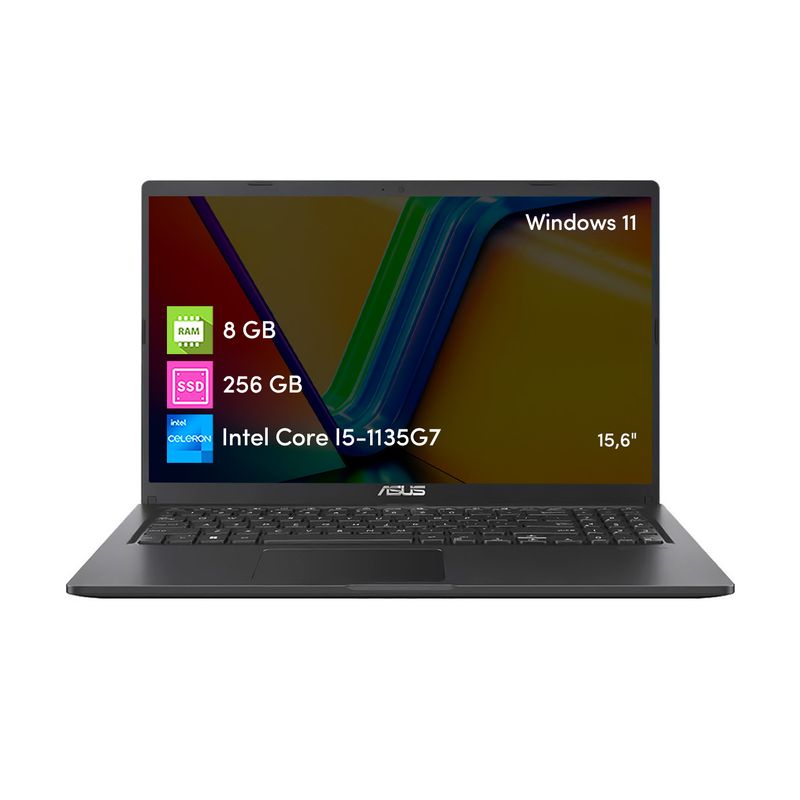 ASUS - Notebook Asus Vivobook i5 8GB 256SSD Win11 15.6