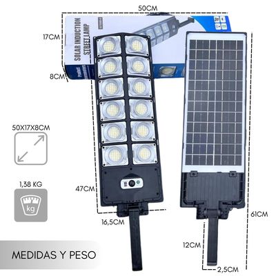 Imagen 2 del producto Foco 504 Led Reflector Solar Exterior 300w Ip65 W789b-6