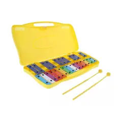 GENERICO - Metalófono Cromático Xilófono 25 Notas Con Maleta