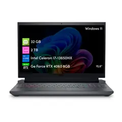DELL - Notebook Gamer G15 i7 32GB 2TB SSD RTX4060 15.6 FHD