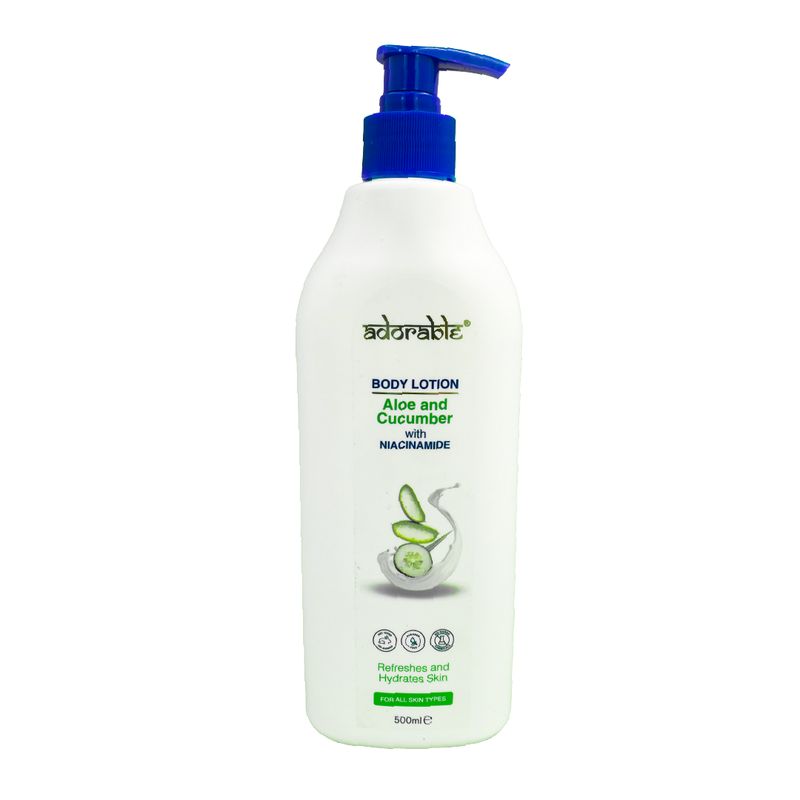 ADORABLE - Adorable Loción Corporal  Aloe Cucumber & Vit B3 500 ml.-