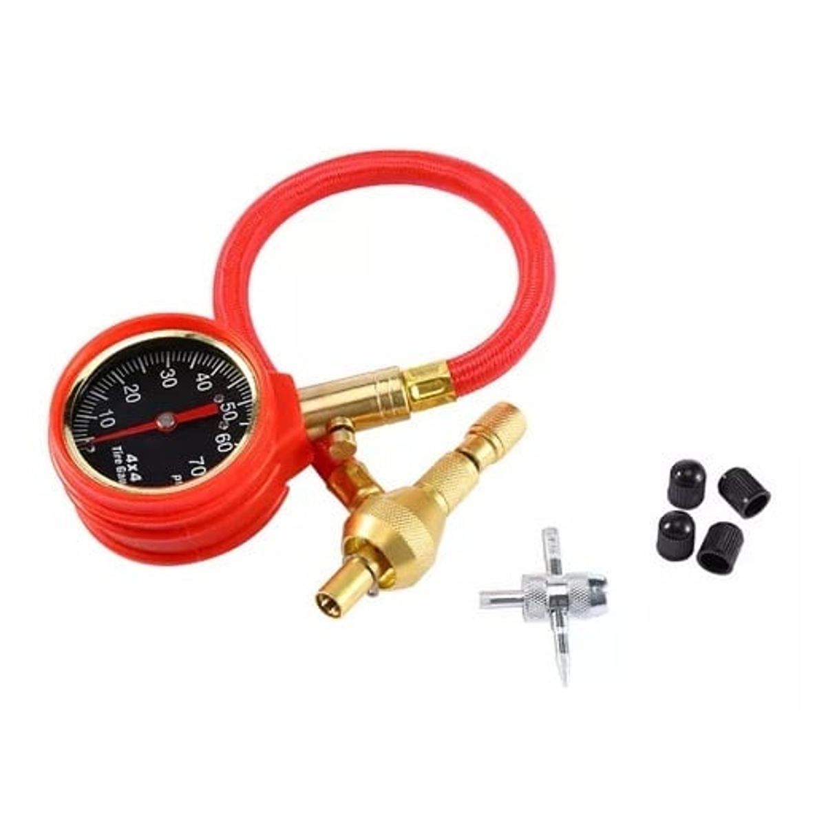 GENERICO - Medidor De Presión De Aire Vehículo Motor Coche Camión