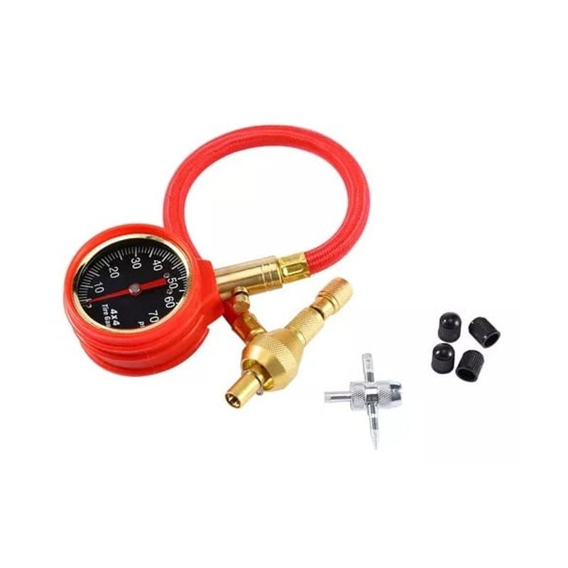 GENERICO - Medidor De Presión De Aire Vehículo Motor Coche Camión