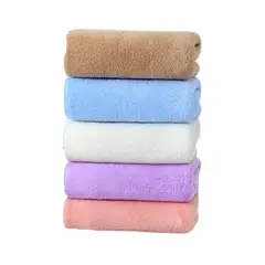 GENERICO - Toalla de mano facial de microfibra pack 6 unidades