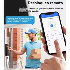 MUNDO MAGIA - Cerradura Digital Inteligente Tuya App Wifi Versión Español