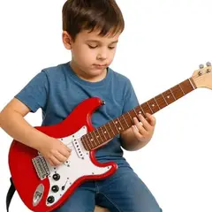 MUNDO MAGIA - Guitarra Eléctrica De Simulación Para Niños Interactivo