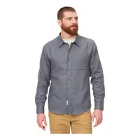 Camisa Manga Larga Fairfax Flannel Hombre Gris