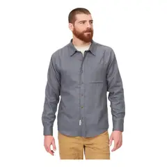 MARMOT - Camisa Manga Larga Fairfax Flannel Hombre Gris