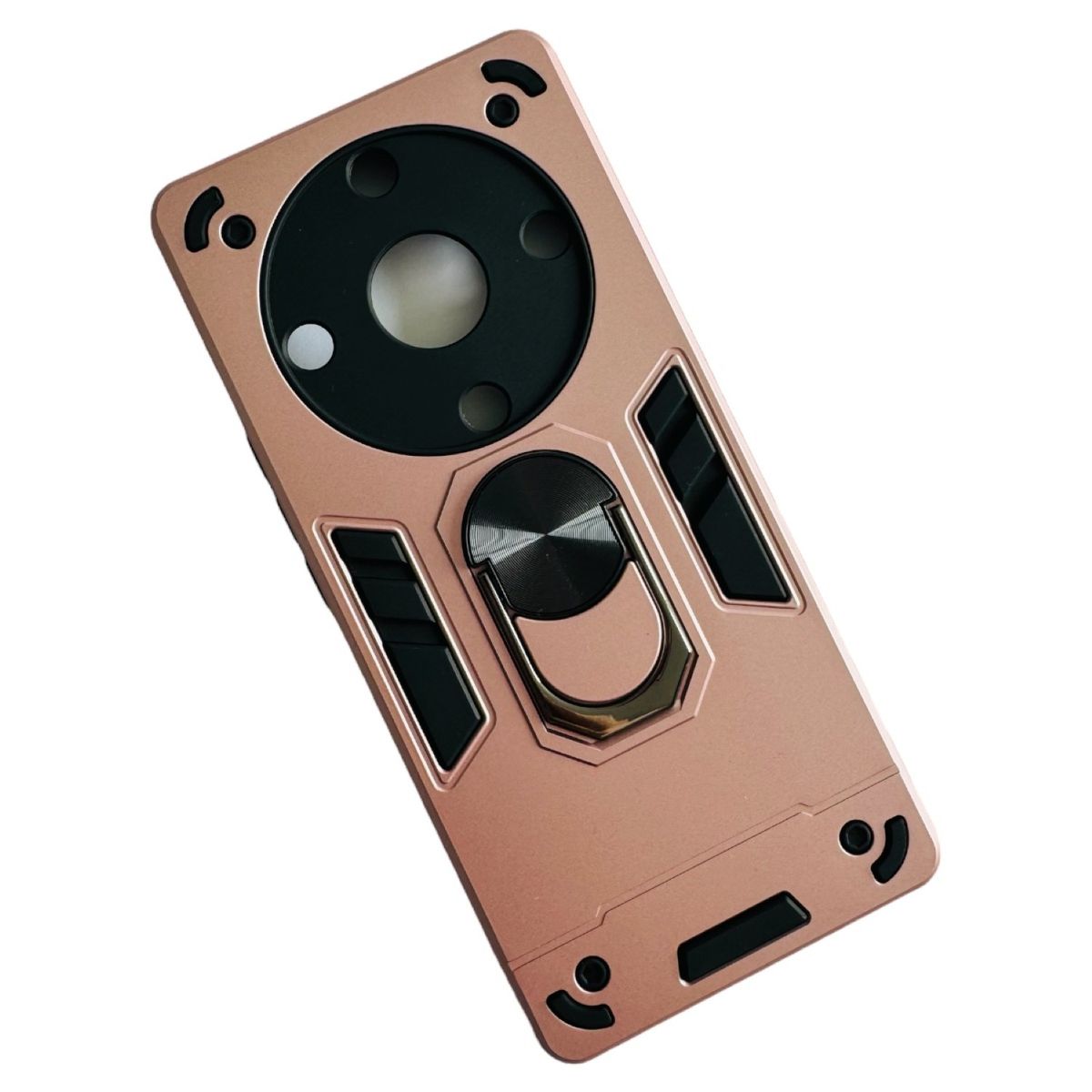 GENERICO - Carcasa Para Honor Magic5 Lite Anti Golpes Anillo Rosado