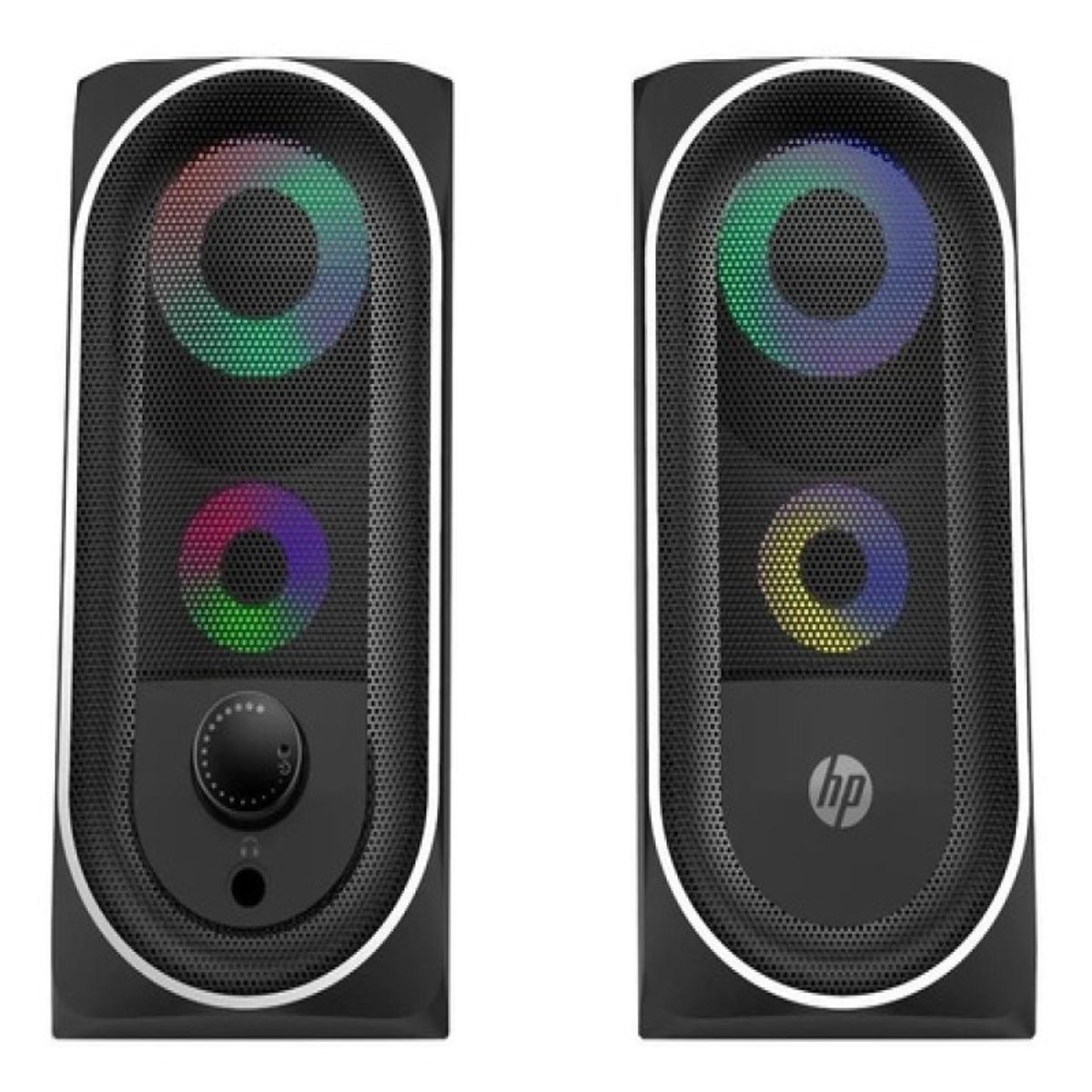 GENERICO - Parlante Hp Dhe-6001 Negra Color Negro