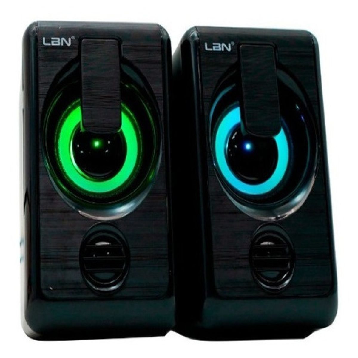 GENERICO - Parlante Pc Usb Multimedia Chanel Lbn Lbsp1010 Color Negro