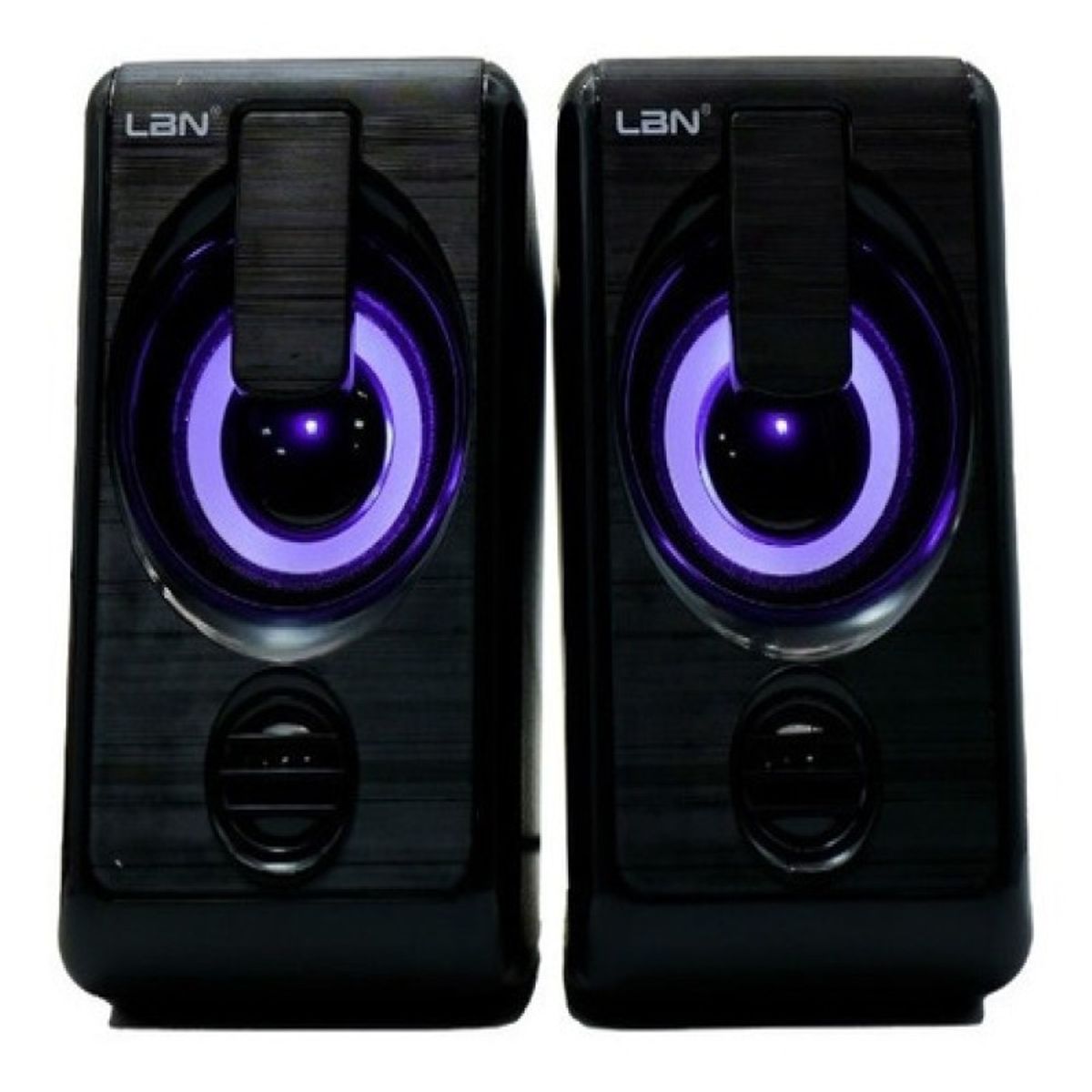 GENERICO - Parlante Pc Usb Multimedia Chanel Lbn Lbsp1010 Color Negro