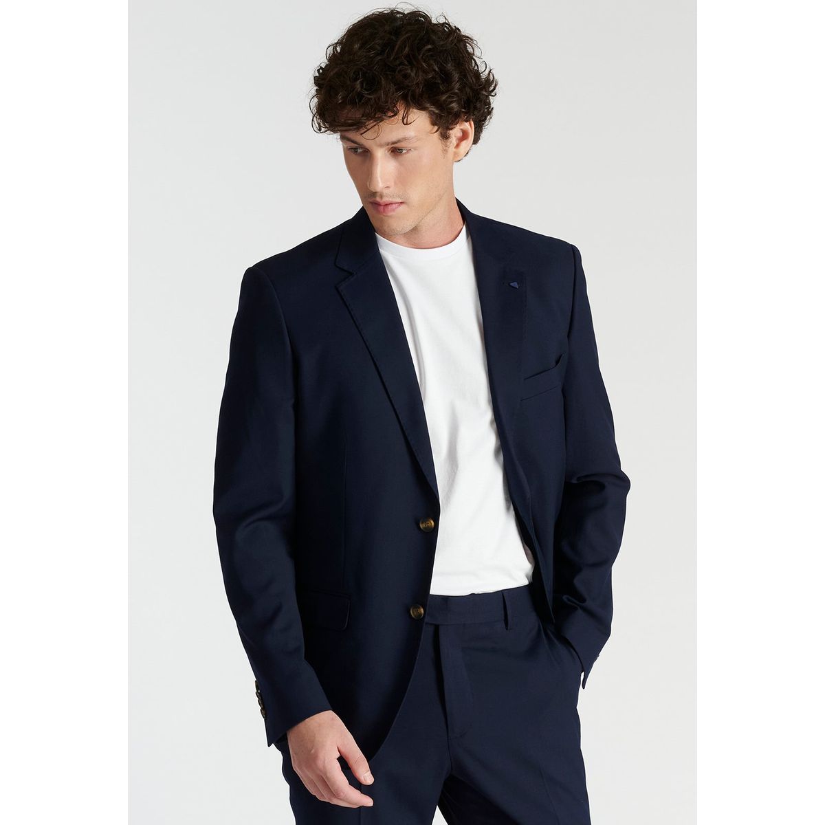 NEW MAN - Blazer Calamo Business Azul Newman