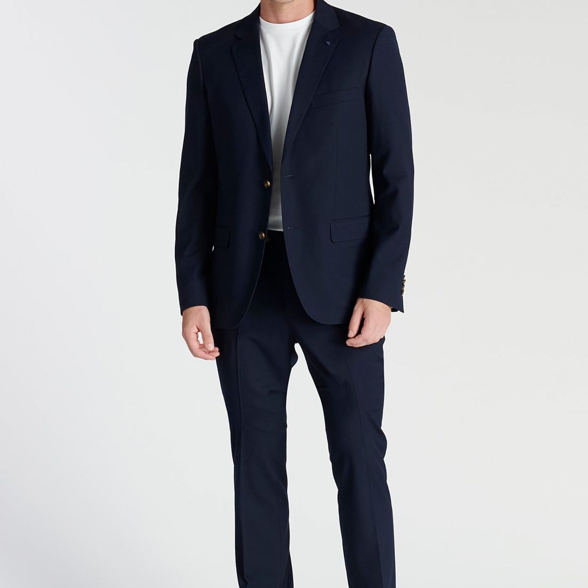NEW MAN - Blazer Calamo Business Azul Newman