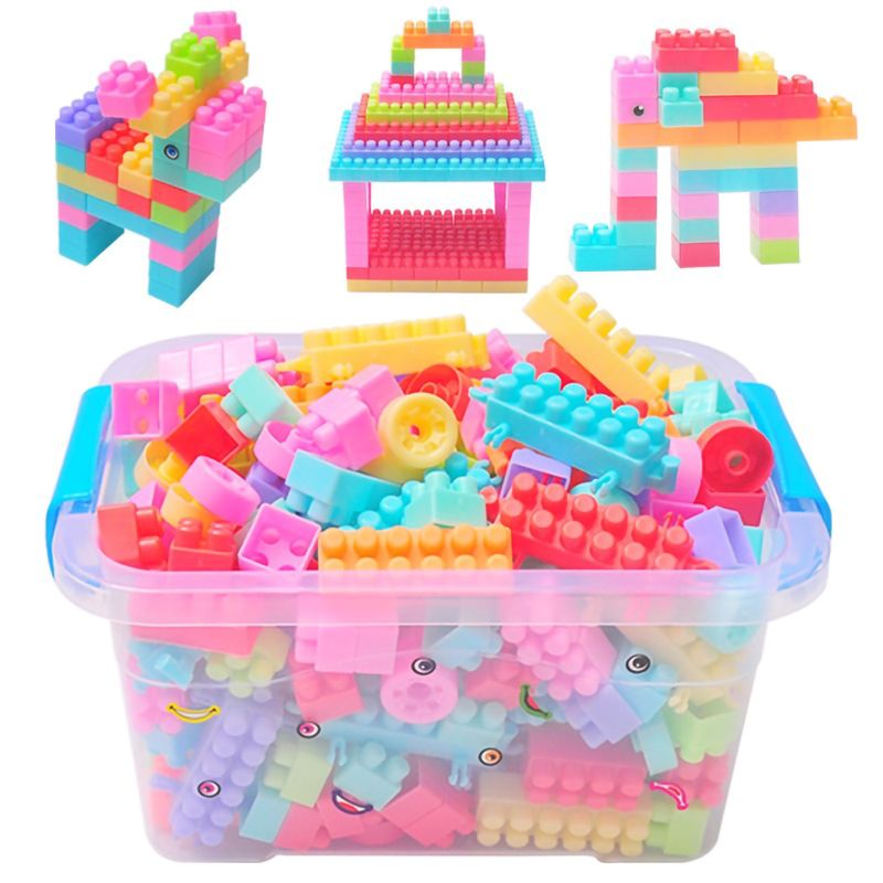 GENERICO - Bloques De Plástico Creativos Para Niños 256 Piezas