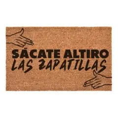 MUNDO MAGIA - Limpiapiés Choapino Sácate Altiro Las Zapatillas 45x75cm