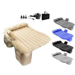 GENERICO - Colchón Inflable Para Auto Con 2 Almohadas Camping