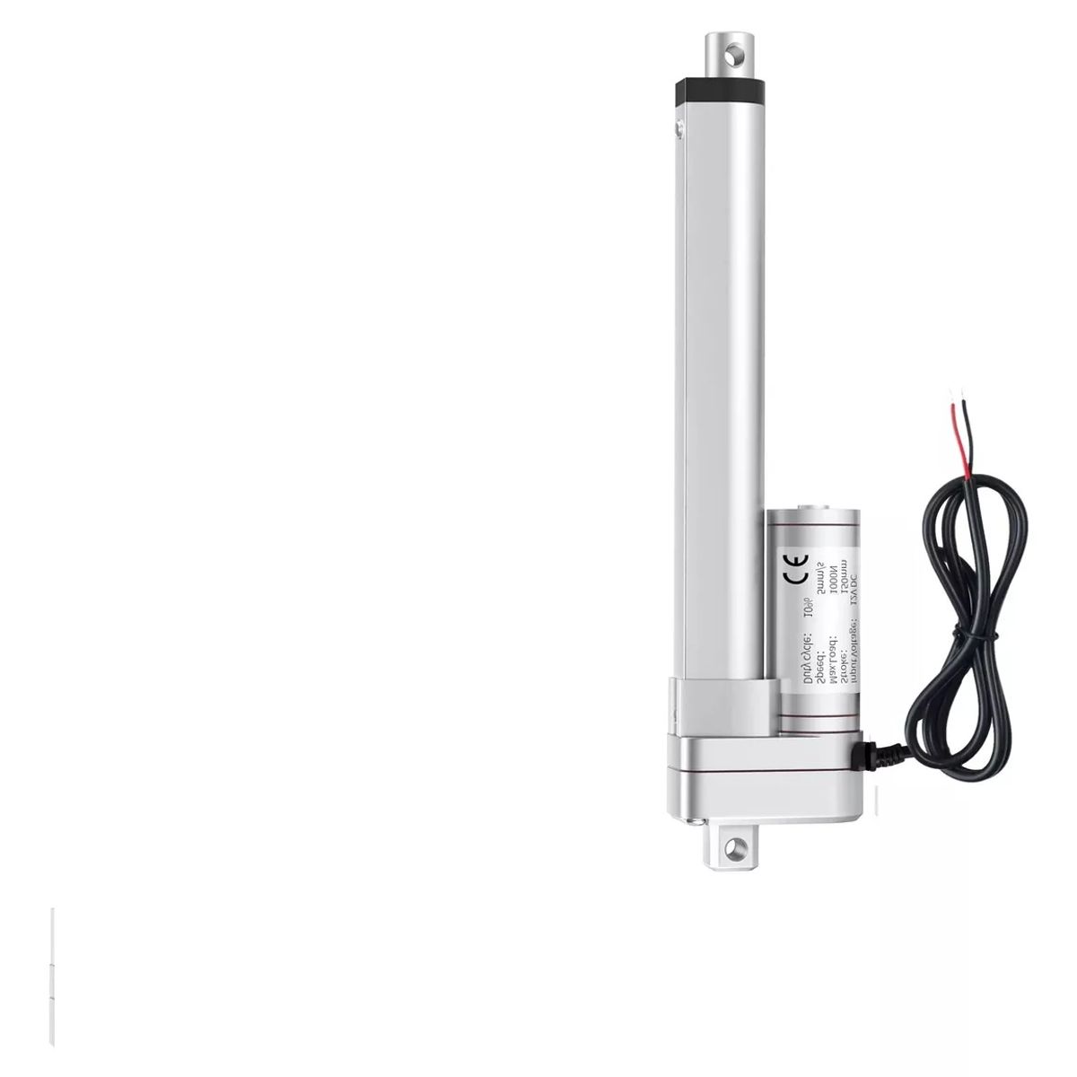 GENERICO - Actuador Lineal Dc 12v 1000n Extensión 20cm Elevador Eléctrico