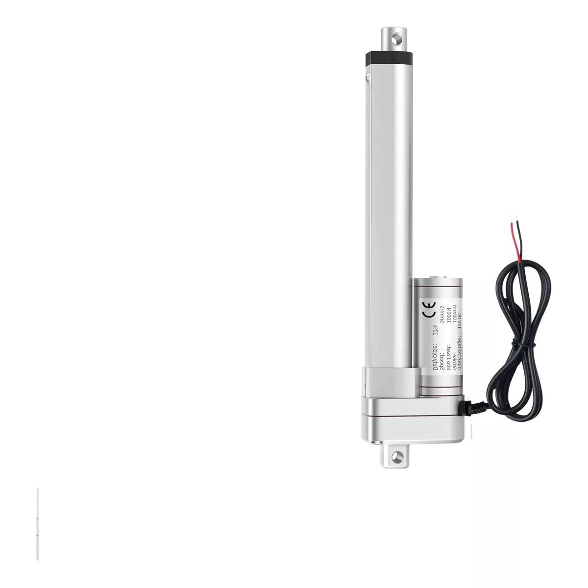 GENERICO - Actuador Lineal Dc 12v 1000n Extensión 20cm Elevador Eléctrico