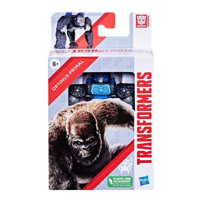 HASBRO - Transformers Authentics Bravo Optimus Primal 9 Pasos