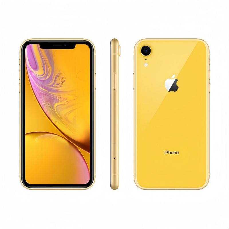 APPLE - iphone XR 128GB Amarillo Reacondicionado