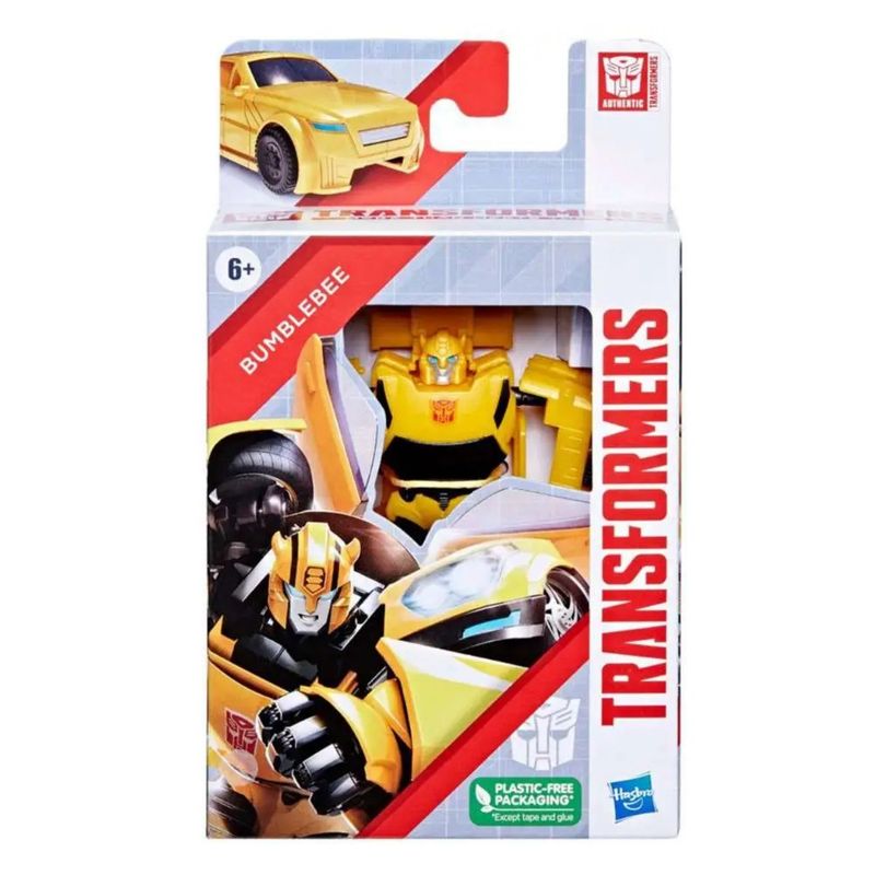 HASBRO - Transformers Authentics Bravo Bumblebee 3 Pasos