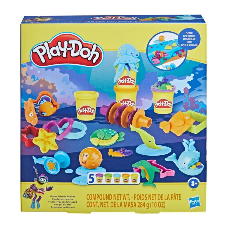 PLAY DOH - Play Doh Set De Herramientas Amigos del Mar