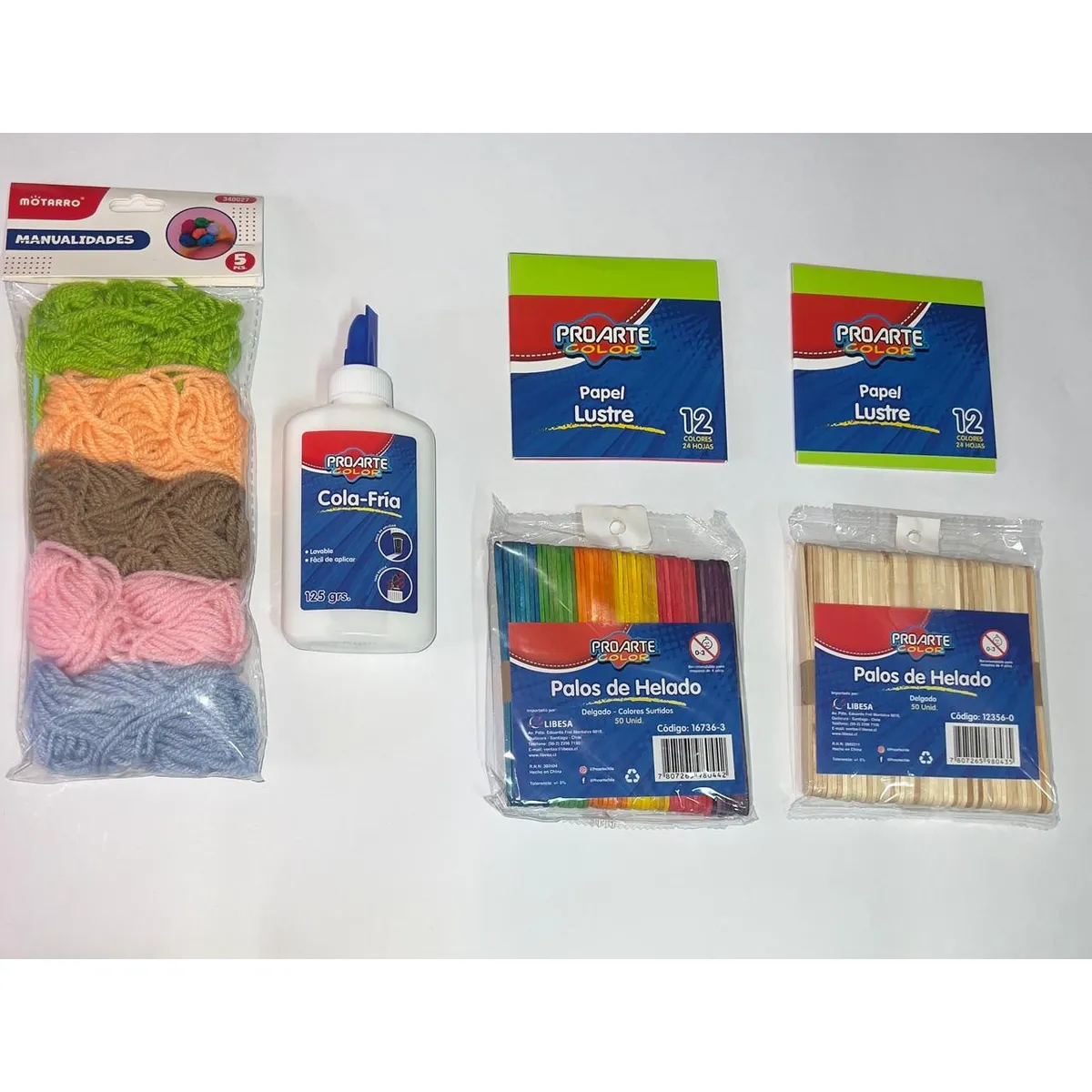 GENERICO - SET MANUALIDADES DE ESCOLAR