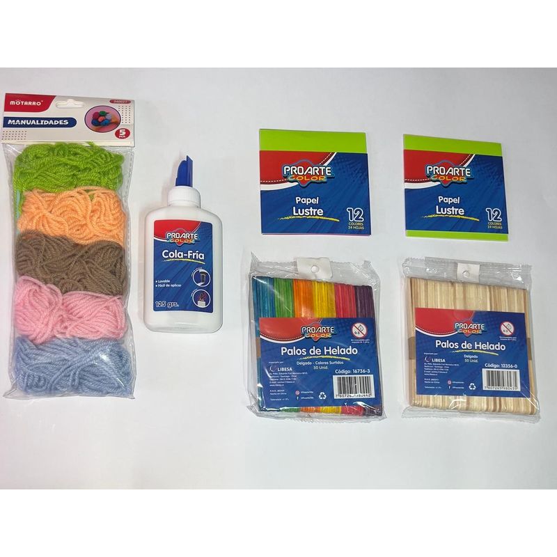 GENERICO - SET MANUALIDADES DE ESCOLAR