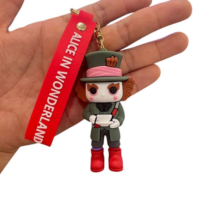 GENERICO - Llavero figura 3D Sombrero loco - Alicia en el país de las maravillas