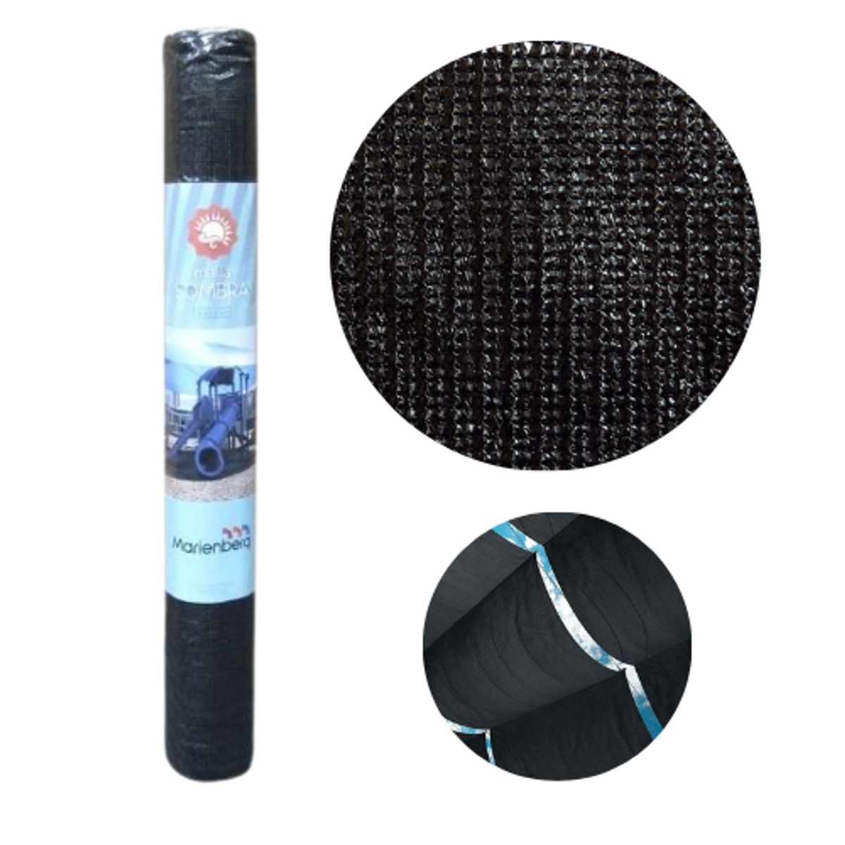 TREETOP - Mallas Sombra Lisa 80% de 2,1 × 5 m color Negro