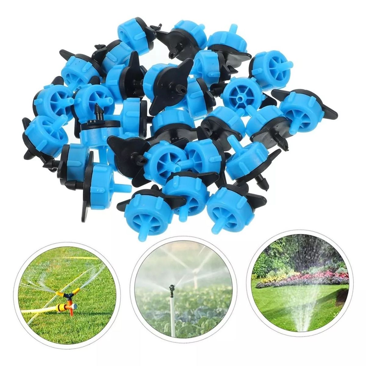 MUNDO MAGIA - Pack 100 Goteros Autocompensado De 4 Litros Hora