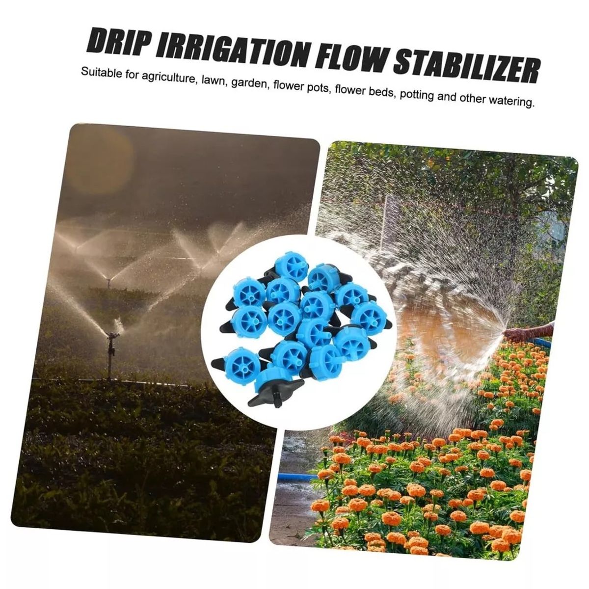 MUNDO MAGIA - Pack 100 Goteros Autocompensado De 4 Litros Hora