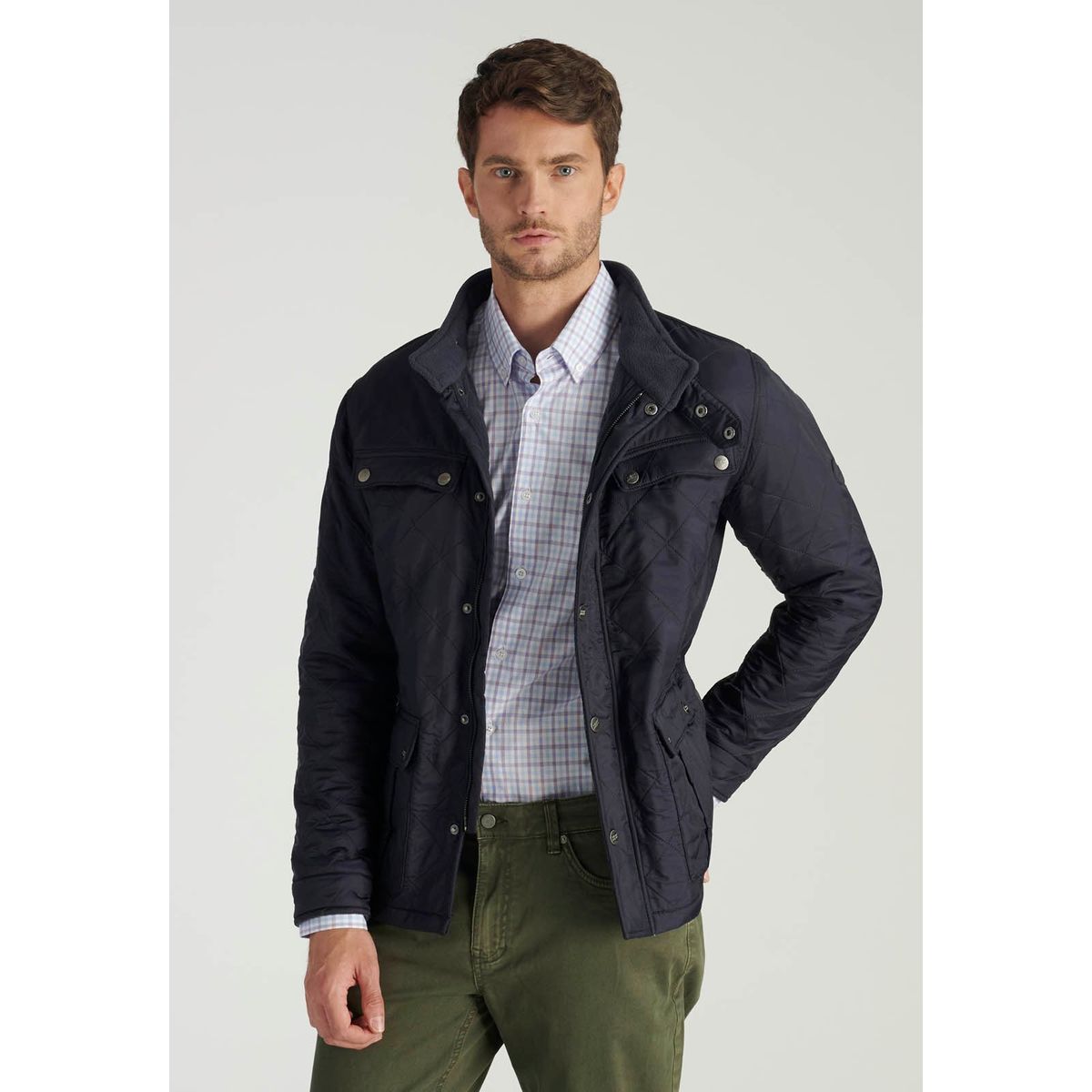 NEW MAN - Chaqueta Basols Heritage Azul Newman