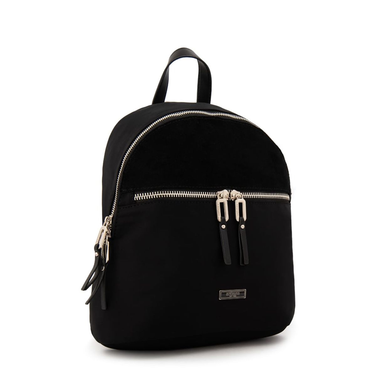 AMPHORA - Mochila mediana benin negro especial